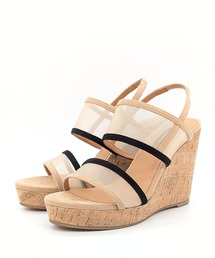 ALUNE（アルネ）の「チュールウェッジサンダル（サンダル）」