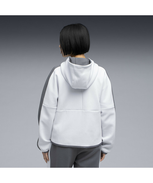 PUMA（プーマ）の「PUMA プーマ ウィメンズ トレーニング ボルテージ ニットジャケット（パーカー・レディース・ネイビー/ブラック系その他/グレー系その他・X-LARGE/LARGE/MEDIUM/SMALL）」の11枚目の写真