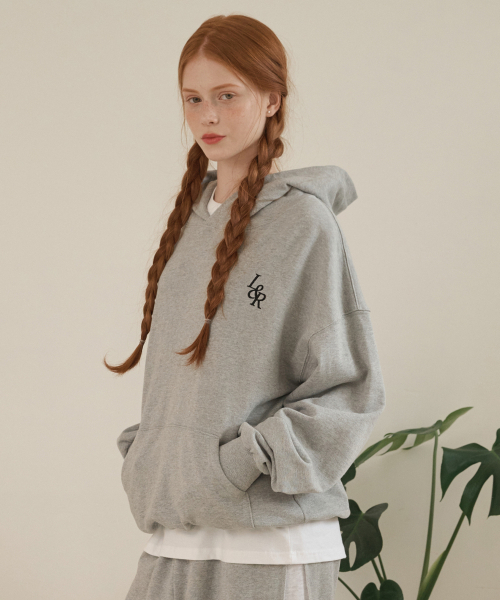 LOSSYROW(ロッシロー)の「L&R signature hood Gray(パーカー・レディース・グレー・FREE)」の2枚目の写真
