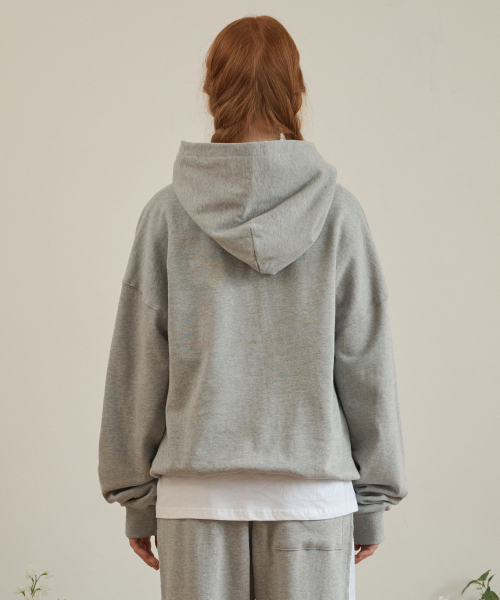 LOSSYROW(ロッシロー)の「L&R signature hood Gray(パーカー・レディース・グレー・FREE)」の3枚目の写真