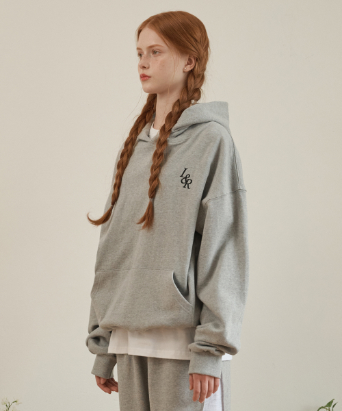 LOSSYROW(ロッシロー)の「L&R signature hood Gray(パーカー・レディース・グレー・FREE)」の4枚目の写真