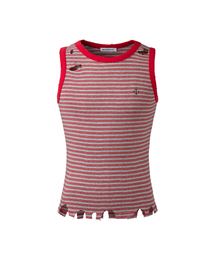 ANOTHERYOUTH（アナザーユース）の「デミジドクロップスリーブレス - ST（Tシャツ/カットソー）」