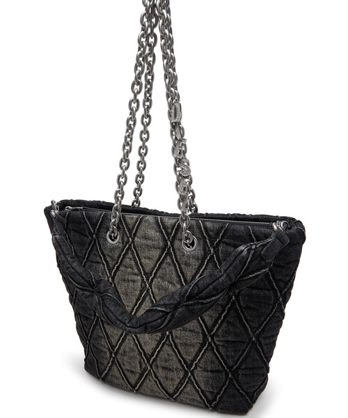 DIESEL(ディーゼル)の「ウィメンズ ショッパーバッグ M CHARM-D SHOPPER M(トートバッグ・レディース・ブラック・UNI)」の3枚目の写真