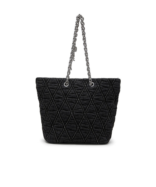 DIESEL(ディーゼル)の「ウィメンズ ショッパーバッグ M CHARM-D SHOPPER M(トートバッグ・レディース・ブラック・UNI)」の4枚目の写真