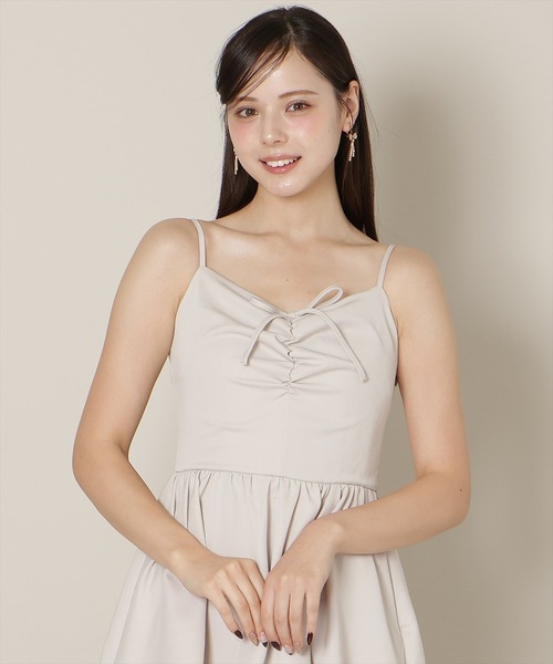 WILLSELECTION（ウィルセレクション）の「【New Year's Item】ティアードキャミワンピース（ワンピース・レディース・ブラウン系その他/ピンク/ベージュ/ミント・FREE）」の19枚目の写真