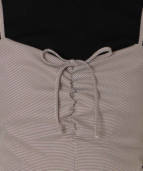 WILLSELECTION（ウィルセレクション）の「【New Year's Item】ティアードキャミワンピース（ワンピース・レディース・ブラウン系その他/ピンク/ベージュ/ミント・FREE）」の12枚目の写真