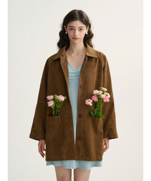 SINCETHEN（シンスゼン）の「スエードハーフマックコート（トレンチコート）」