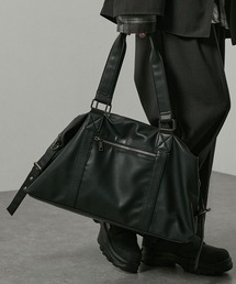 Alfred Alex [Alfred Alex] Vintage-Like 2WAY Big Shoulder Boston Bag
