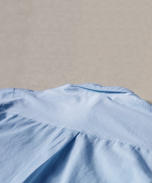 antiqua（アンティカ）の「綿100％  シャツ（シャツ/ブラウス・レディース・ブルー/ブラック・ONESIZE）」の17枚目の写真