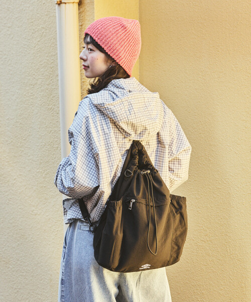 UMBRO × FREAK'S STORE/アンブロ 別注 マルチway ナイロン コード付き