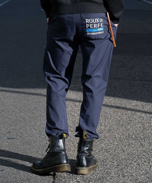 Felt-Maglietta（フェルトマリエッタ）の「[ROUXDI PERFE ルゥディパフィー]日本製撥水加工刺繍パンツ（その他パンツ・メンズ・ネイビー/ブラック/グレー・X-LARGE/LARGE/MEDIUM）」の6枚目の写真