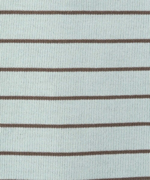 LEPSIM(レプシィム)の「細ピッチボーダーロンT 634629(Tシャツ/カットソー・レディース・グリーン/ブラック/オフホワイト・FREE)」の7枚目の写真