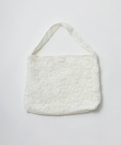 Riberry（リベリー）の「レーストートバッグ（トートバッグ・レディース・オフホワイト・FREE）」の8枚目の写真