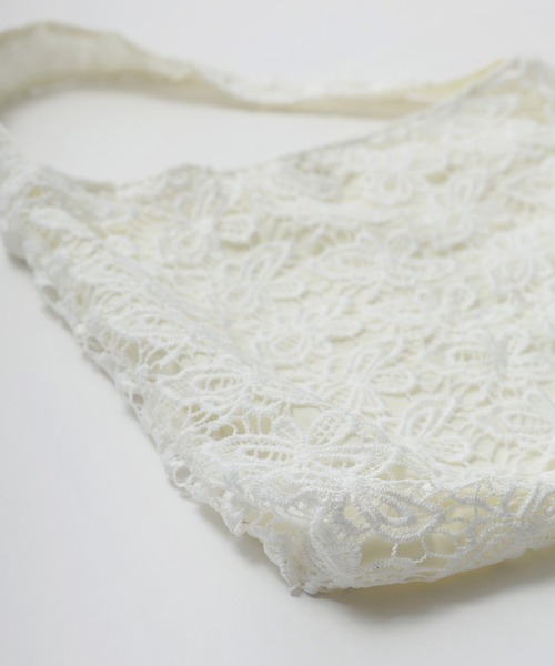 Riberry（リベリー）の「レーストートバッグ（トートバッグ・レディース・オフホワイト・FREE）」の9枚目の写真