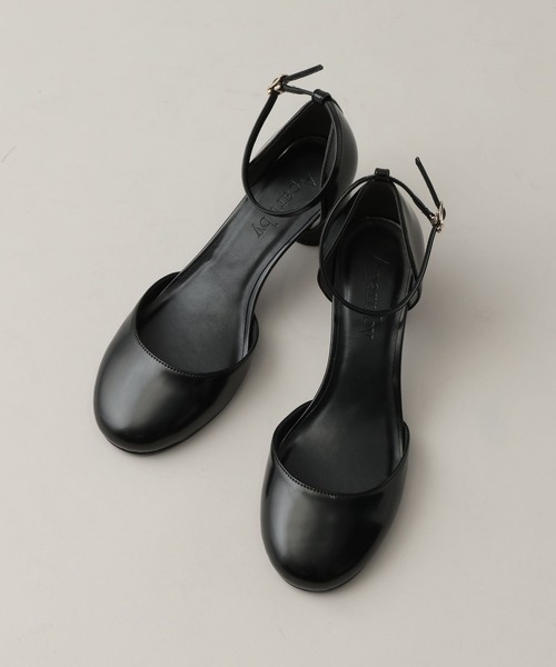 A part by（アパートバイ）の「オブリークトゥパンプス（パンプス・レディース・ボルドー/ブラック・LARGE/MEDIUM）」の4枚目の写真