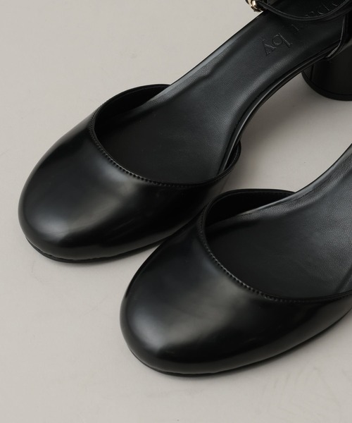 A part by（アパートバイ）の「オブリークトゥパンプス（パンプス・レディース・ボルドー/ブラック・LARGE/MEDIUM）」の7枚目の写真