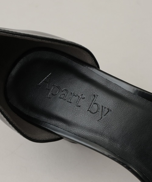 A part by（アパートバイ）の「オブリークトゥパンプス（パンプス・レディース・ボルドー/ブラック・LARGE/MEDIUM）」の12枚目の写真