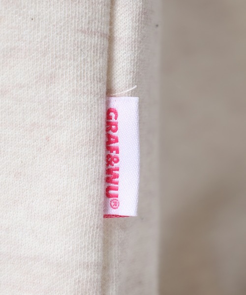 GRAF&WU(グラフアンドユー)の「GRAF&WU-12BOOGHOST/グラフ&ウー12ベロゴースト LS/TEE 長袖 ※五行起源バージョン(Tシャツ/カットソー・メンズ・ダークグレー/オートミール・L/M/XL)」の6枚目の写真