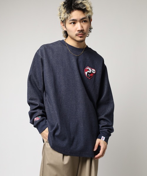GRAF&WU(グラフアンドユー)の「GRAF&WU-12BOOGHOST/グラフ&ウー12ベロゴースト LS/TEE 長袖 ※五行起源バージョン(Tシャツ/カットソー・メンズ・ダークグレー/オートミール・L/M/XL)」の12枚目の写真