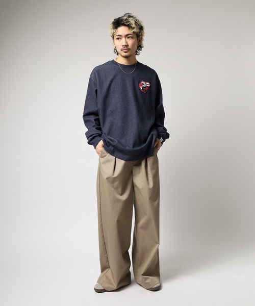 GRAF&WU(グラフアンドユー)の「GRAF&WU-12BOOGHOST/グラフ&ウー12ベロゴースト LS/TEE 長袖 ※五行起源バージョン(Tシャツ/カットソー・メンズ・ダークグレー/オートミール・L/M/XL)」の20枚目の写真