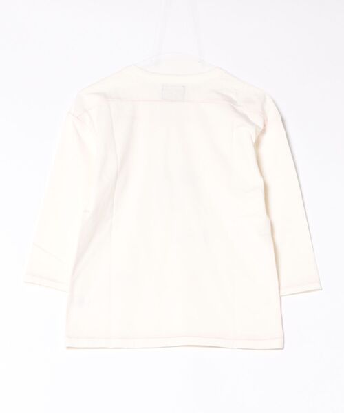 GO TO HOLLYWOOD(ゴートゥーハリウッド)の「Scribble Football Long Sleeve Tee(Tシャツ/カットソー・レディース・ホワイト・L/M)」の2枚目の写真