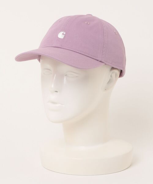 Carhartt WIP（カーハートダブリューアイピー）の「【Carhartt WIP】MADISON LOGO CAP I036730 / マディソンロゴキャップ（キャップ・メンズ・グリーン/ブラック/ホワイト/ブルー/グレー/オレンジ/パープル/ベージュ・FREE）」の7枚目の写真