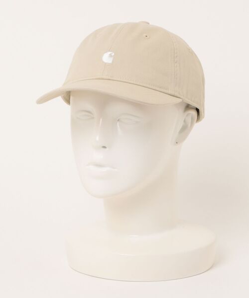 Carhartt WIP（カーハートダブリューアイピー）の「【Carhartt WIP】MADISON LOGO CAP I036730 / マディソンロゴキャップ（キャップ・メンズ・グリーン/ブラック/ホワイト/ブルー/グレー/オレンジ/パープル/ベージュ・FREE）」の3枚目の写真