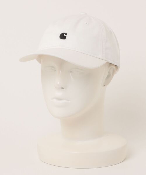 Carhartt WIP（カーハートダブリューアイピー）の「【Carhartt WIP】MADISON LOGO CAP I036730 / マディソンロゴキャップ（キャップ・メンズ・グリーン/ブラック/ホワイト/ブルー/グレー/オレンジ/パープル/ベージュ・FREE）」の2枚目の写真