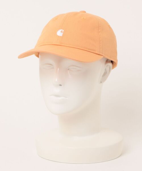 Carhartt WIP（カーハートダブリューアイピー）の「【Carhartt WIP】MADISON LOGO CAP I036730 / マディソンロゴキャップ（キャップ・メンズ・グリーン/ブラック/ホワイト/ブルー/グレー/オレンジ/パープル/ベージュ・FREE）」の8枚目の写真