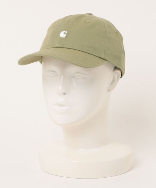 Carhartt WIP（カーハートダブリューアイピー）の「【Carhartt WIP】MADISON LOGO CAP I036730 / マディソンロゴキャップ（キャップ・メンズ・グリーン/ブラック/ホワイト/ブルー/グレー/オレンジ/パープル/ベージュ・FREE）」の5枚目の写真