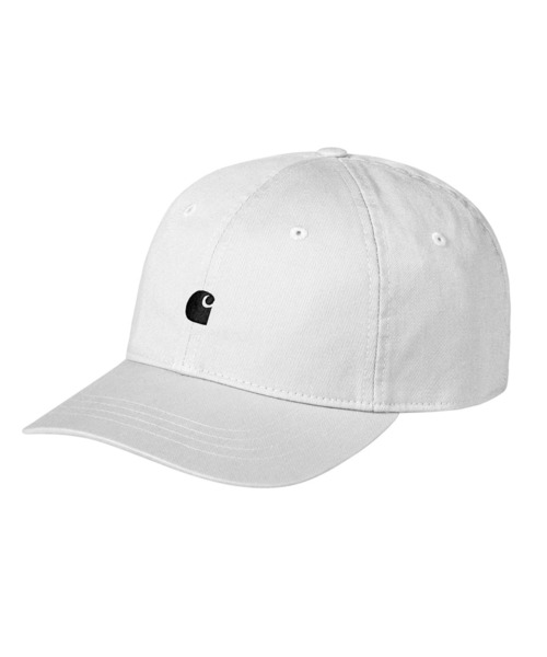 Carhartt WIP（カーハートダブリューアイピー）の「【Carhartt WIP】MADISON LOGO CAP I036730 / マディソンロゴキャップ（キャップ・メンズ・グリーン/ブラック/ホワイト/ブルー/グレー/オレンジ/パープル/ベージュ・FREE）」の2枚目の写真