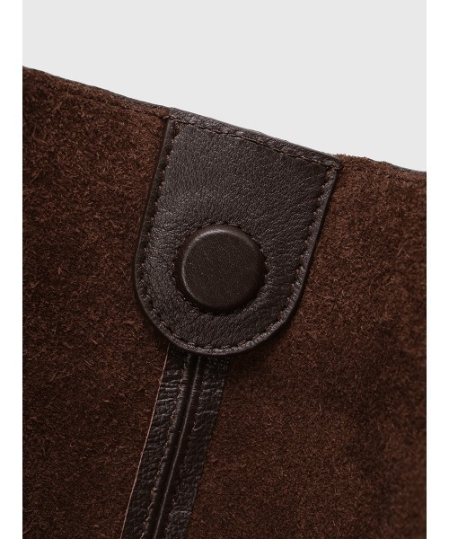 anuans（アニュアンス）の「レザーラージショルダーバッグ（ショルダーバッグ・レディース・ブラック/ベージュ/ブラウン・FREE）」の21枚目の写真