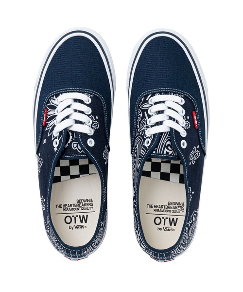 BEDWIN & THE HEARTBREAKERS(ベドウィン アンド ザ ハートブレイカーズ)の「VANS OTW Ex. AUTHENTIC "AUTHENTIC"(スニーカー・メンズ・ネイビー・26cm/26.5cm/27cm/27.5cm/28cm/28.5cm/29cm/30cm/22.5cm/23cm/23.5cm/24cm/24.5cm/25cm/25.5cm)」の4枚目の写真