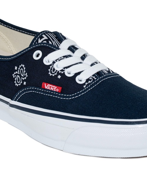 BEDWIN & THE HEARTBREAKERS(ベドウィン アンド ザ ハートブレイカーズ)の「VANS OTW Ex. AUTHENTIC "AUTHENTIC"(スニーカー・メンズ・ネイビー・26cm/26.5cm/27cm/27.5cm/28cm/28.5cm/29cm/30cm/22.5cm/23cm/23.5cm/24cm/24.5cm/25cm/25.5cm)」の6枚目の写真