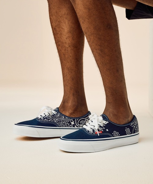 BEDWIN & THE HEARTBREAKERS(ベドウィン アンド ザ ハートブレイカーズ)の「VANS OTW Ex. AUTHENTIC "AUTHENTIC"(スニーカー・メンズ・ネイビー・26cm/26.5cm/27cm/27.5cm/28cm/28.5cm/29cm/30cm/22.5cm/23cm/23.5cm/24cm/24.5cm/25cm/25.5cm)」の8枚目の写真