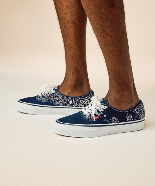 BEDWIN & THE HEARTBREAKERS(ベドウィン アンド ザ ハートブレイカーズ)の「VANS OTW Ex. AUTHENTIC "AUTHENTIC"(スニーカー・メンズ・ネイビー・26cm/26.5cm/27cm/27.5cm/28cm/28.5cm/29cm/30cm/22.5cm/23cm/23.5cm/24cm/24.5cm/25cm/25.5cm)」の9枚目の写真