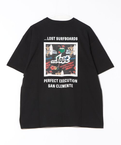 lost(ロスト)の「lost/ロスト メンズ 半袖 Tシャツ MEYHEM FINE CURVES TEE LM6S-2109(Tシャツ/カットソー・メンズ・ブラック/ホワイト/パープル・XL/L/M)」の6枚目の写真
