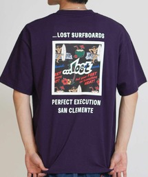 lost（ロスト）の「lost/ロスト メンズ 半袖 Tシャツ MEYHEM FINE CURVES TEE LM6S-2109（Tシャツ/カットソー）」