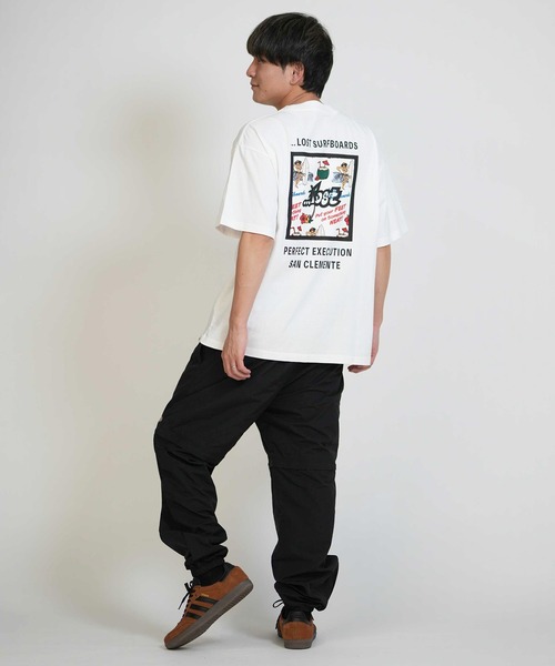 lost(ロスト)の「lost/ロスト メンズ 半袖 Tシャツ MEYHEM FINE CURVES TEE LM6S-2109(Tシャツ/カットソー・メンズ・ブラック/ホワイト/パープル・XL/L/M)」の10枚目の写真