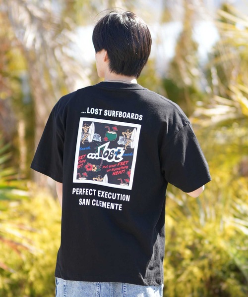 lost(ロスト)の「lost/ロスト メンズ 半袖 Tシャツ MEYHEM FINE CURVES TEE LM6S-2109(Tシャツ/カットソー・メンズ・ブラック/ホワイト/パープル・XL/L/M)」の16枚目の写真