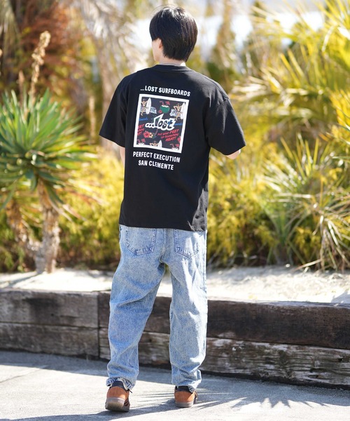 lost(ロスト)の「lost/ロスト メンズ 半袖 Tシャツ MEYHEM FINE CURVES TEE LM6S-2109(Tシャツ/カットソー・メンズ・ブラック/ホワイト/パープル・XL/L/M)」の18枚目の写真