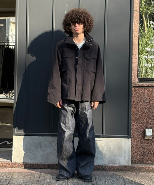bal(バル)の「BAL / バル POCKET FIELD JACKET(その他アウター・メンズ・カーキ/ブラック・2/3)」の3枚目の写真