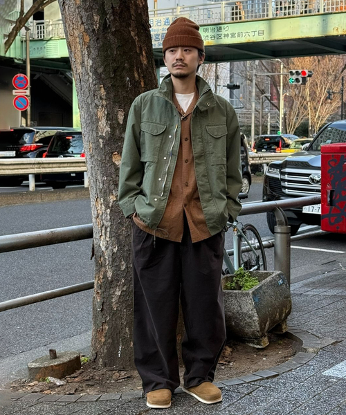 bal(バル)の「BAL / バル POCKET FIELD JACKET(その他アウター・メンズ・カーキ/ブラック・2/3)」の8枚目の写真