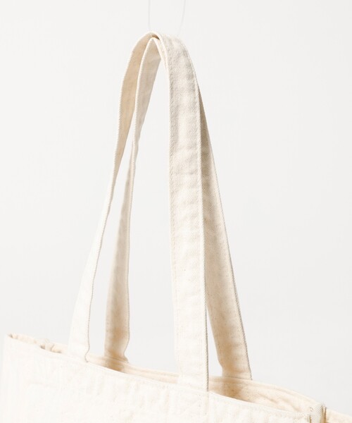 JACKSON MATISSE(ジャクソンマティス)の「【HANDTEX×Masayoshi Watanabe /ハンドテックス/ ハンドテックス 】SMILE BAG/スマイルトートバッグ(トートバッグ・メンズ・ホワイト系その他・フリー)」の11枚目の写真