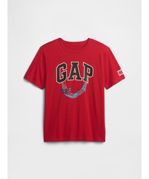 GAP（ギャップ）の「GapKids マーベル スパイダーマン GAPロゴTシャツ（Tシャツ/カットソー）」