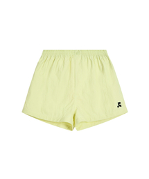 BUTTON EASY SHORTS - YELLOW