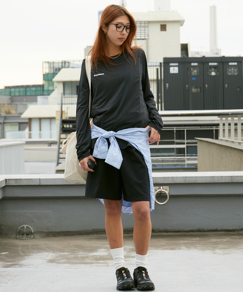 Mammut（マムート）の「MAMMUT/マムート Ducan FL Longsleeve AF Men 長袖Tシャツ ロンT スポーツウェア ウォーキング 2026年春夏（Tシャツ/カットソー・メンズ・ブラック・M/L/XL）」の12枚目の写真