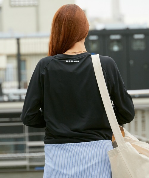 Mammut（マムート）の「MAMMUT/マムート Ducan FL Longsleeve AF Men 長袖Tシャツ ロンT スポーツウェア ウォーキング 2026年春夏（Tシャツ/カットソー・メンズ・ブラック・M/L/XL）」の15枚目の写真