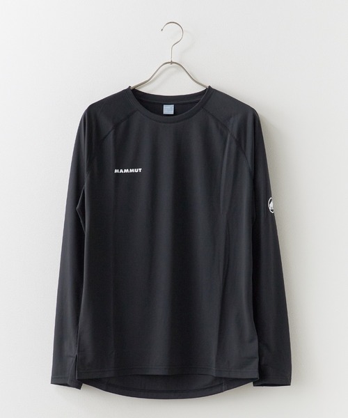 Mammut（マムート）の「MAMMUT/マムート Ducan FL Longsleeve AF Men 長袖Tシャツ ロンT スポーツウェア ウォーキング 2026年春夏（Tシャツ/カットソー・メンズ・ブラック・M/L/XL）」の2枚目の写真