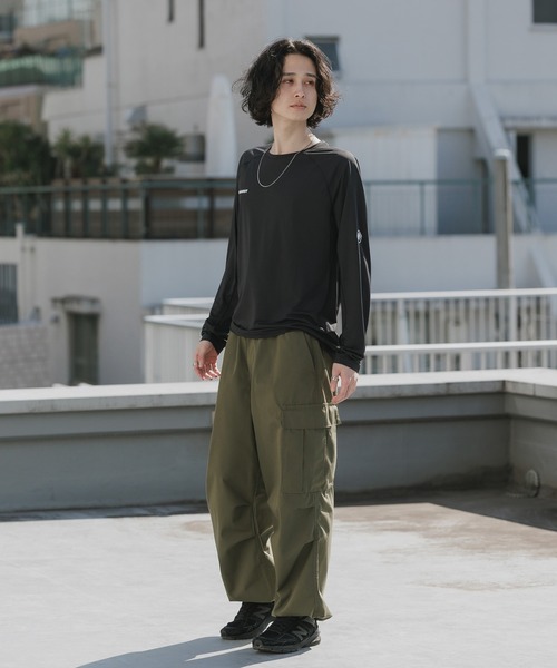 Mammut（マムート）の「MAMMUT/マムート Ducan FL Longsleeve AF Men 長袖Tシャツ ロンT スポーツウェア ウォーキング 2026年春夏（Tシャツ/カットソー・メンズ・ブラック・M/L/XL）」の8枚目の写真